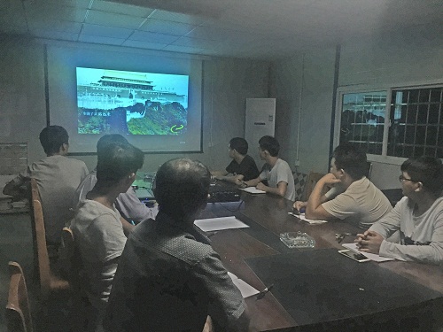 使命呼唤担当，坚定不移向前 — 十七直河口项目部组织全体管理人员观看《领航》系列片