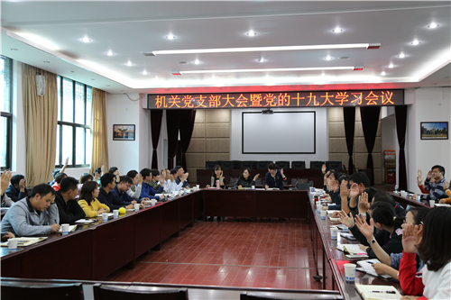 公司机关召开党支部大会暨党的十九大学习会议
