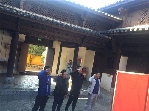 市政工程总承包部到寻甸柯渡红军长征纪念馆参观学习