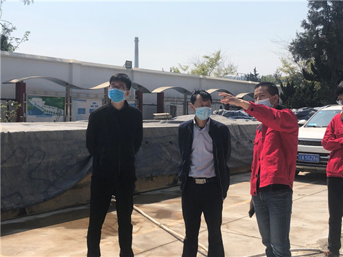 陈定华到建设产业化分公司调研指导党建、生产经营工作