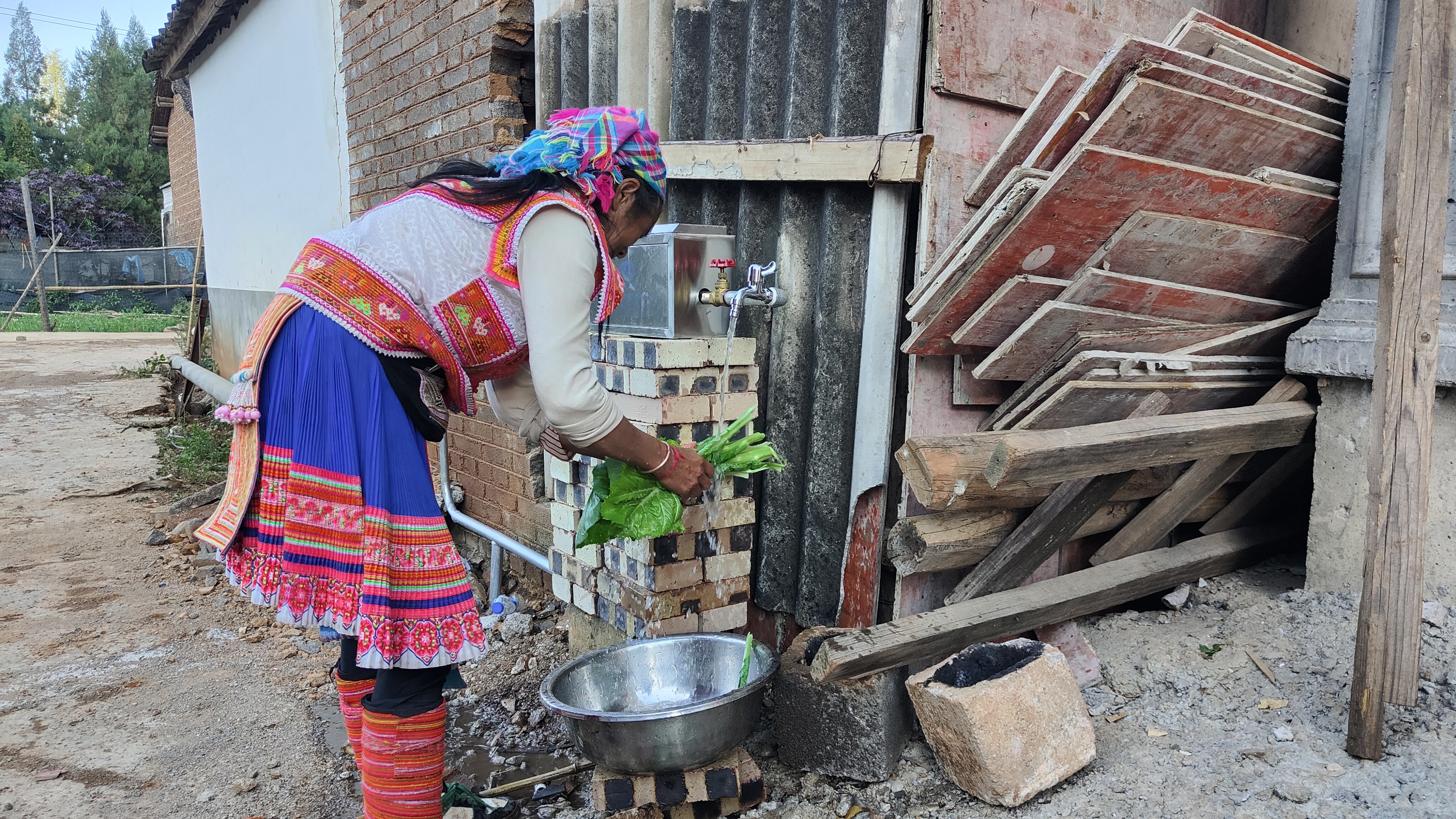 【百日攻坚】丘北农饮水项目双龙营片区高位水池建设完成