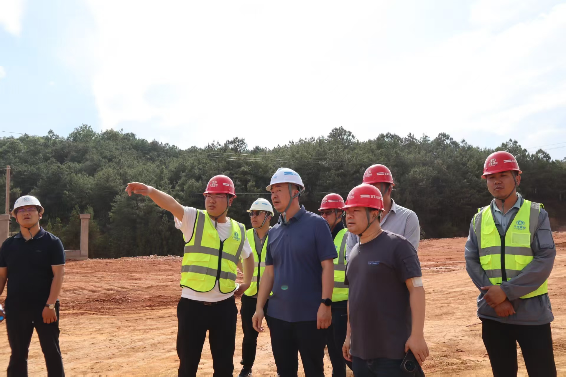 【公司要闻】孙道光到公司在建项目调研