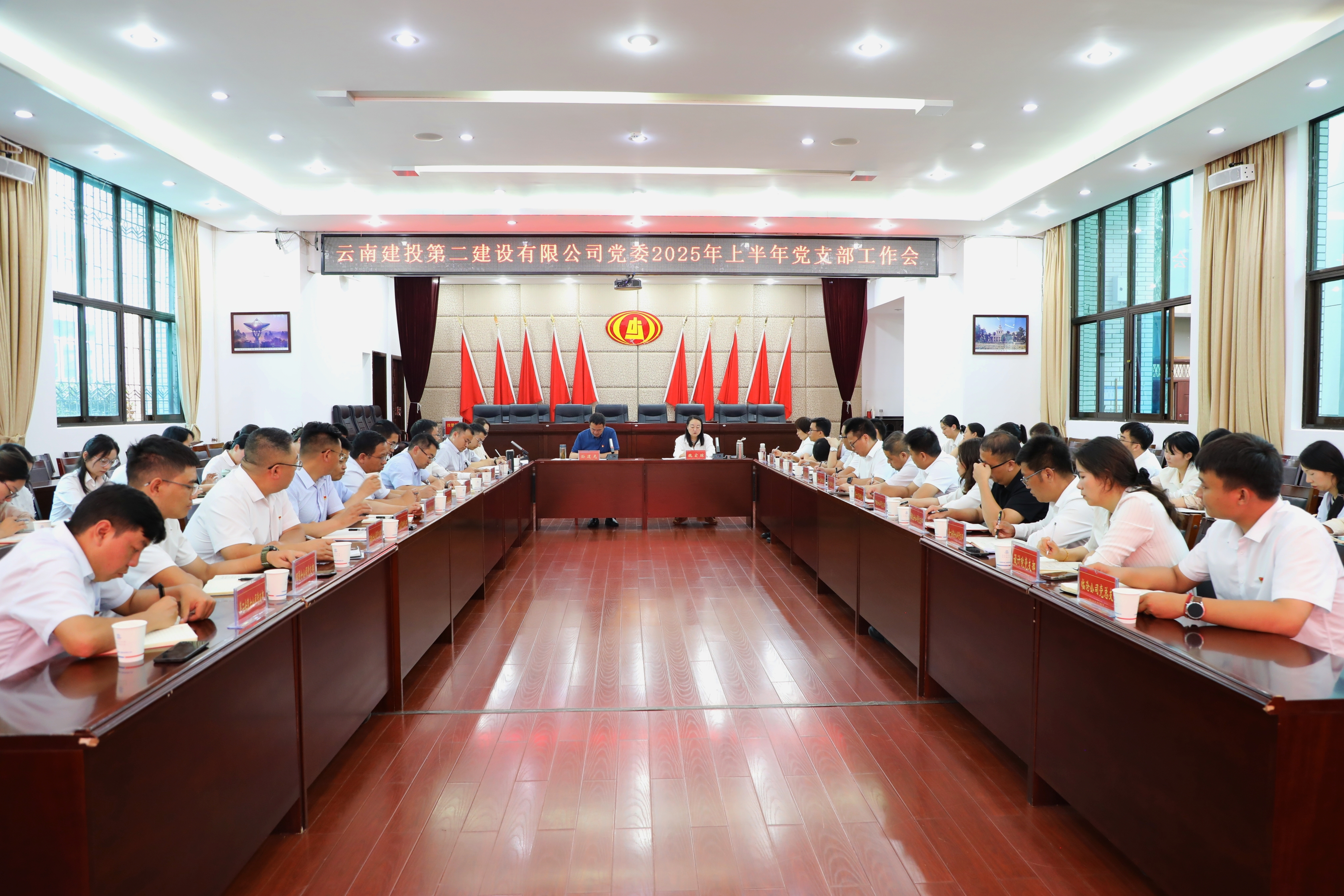 【公司要闻】公司党委召开2025年上半年党支部工作会