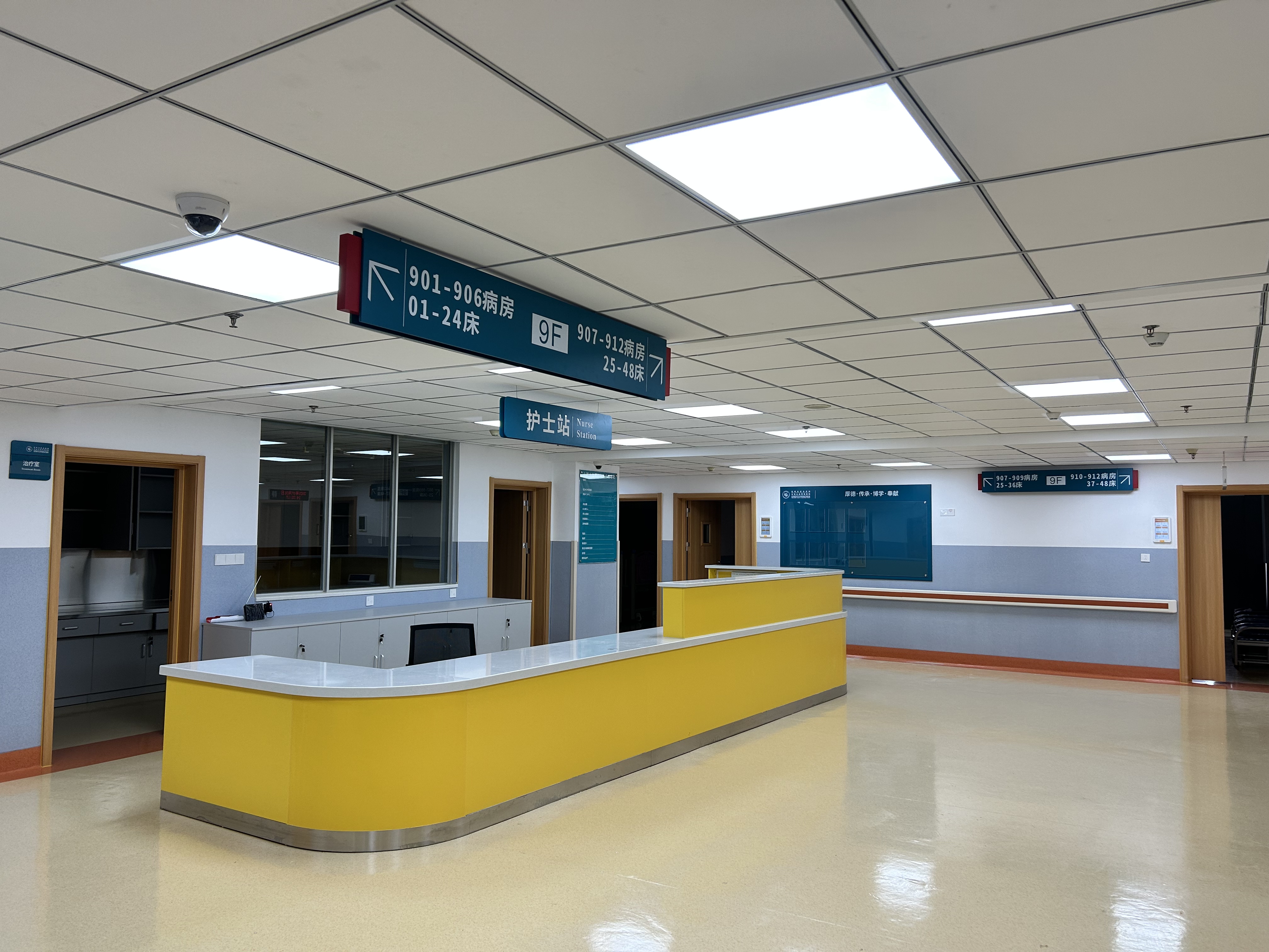 【奋战80天 决胜全年度】昆明市延安医院6号楼5个病区提升改造工程第6层顺利移交